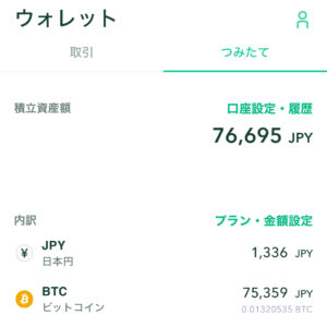 ビットコイン運用実績