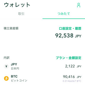 ビットコイン運用実績